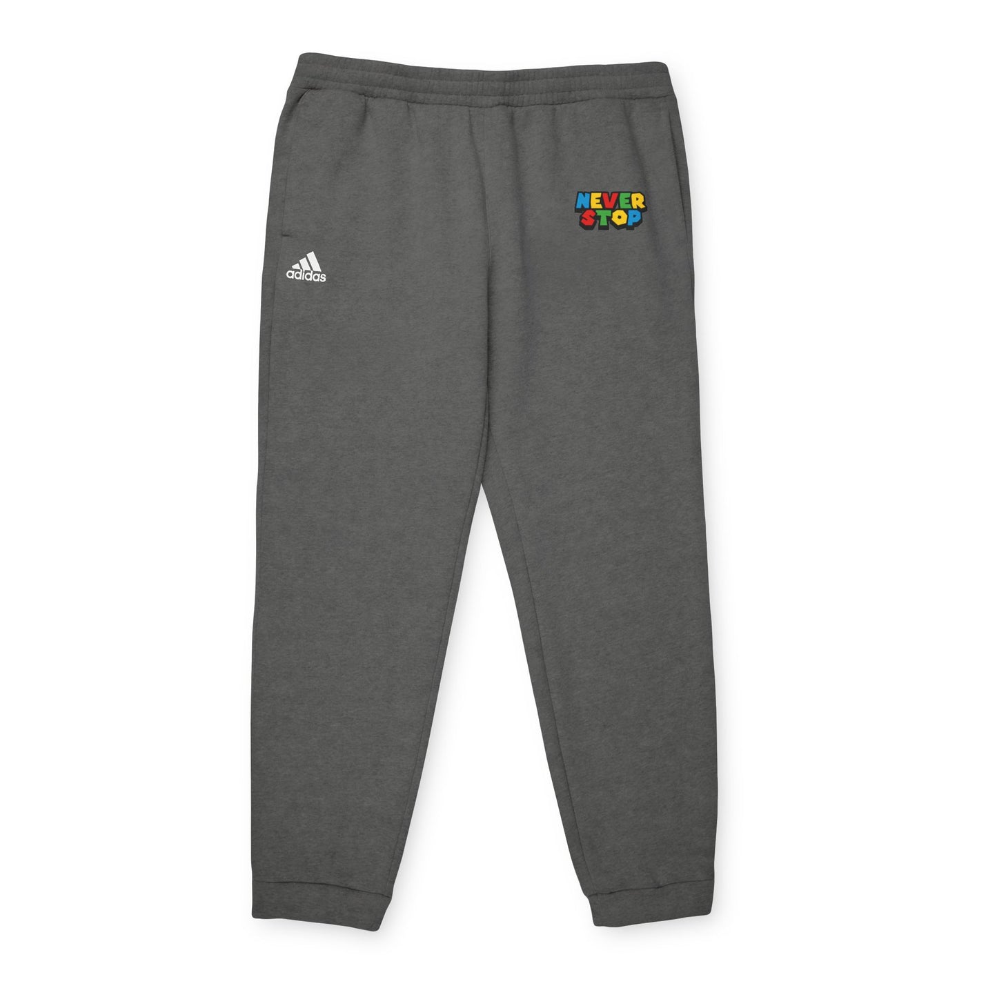 Adidas Unisex Fleece Joggers Never Stop