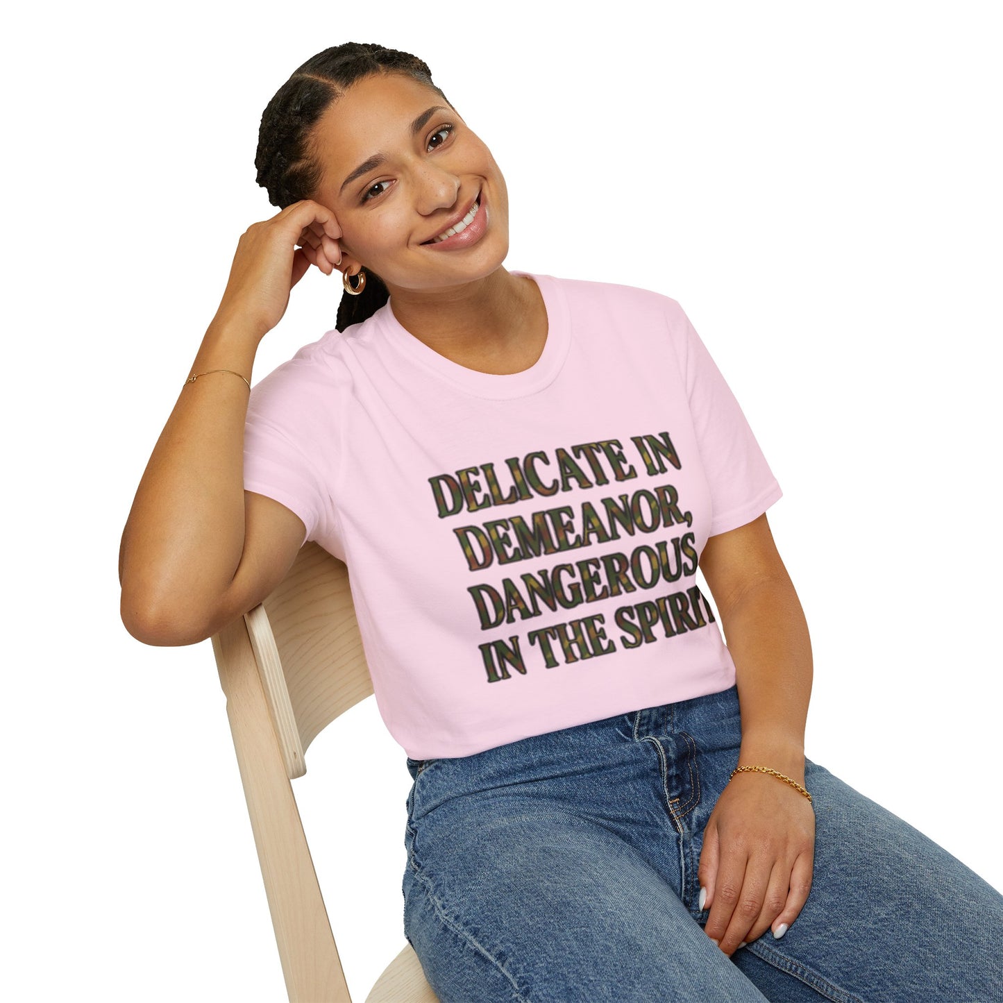 DELICATE IN DEMEANOR