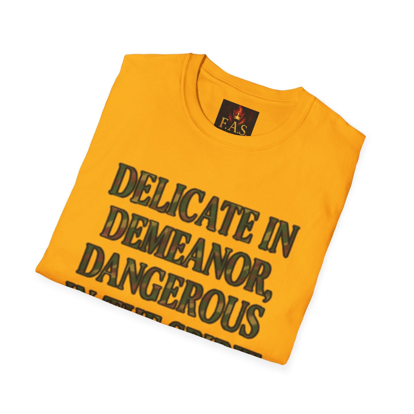 DELICATE IN DEMEANOR