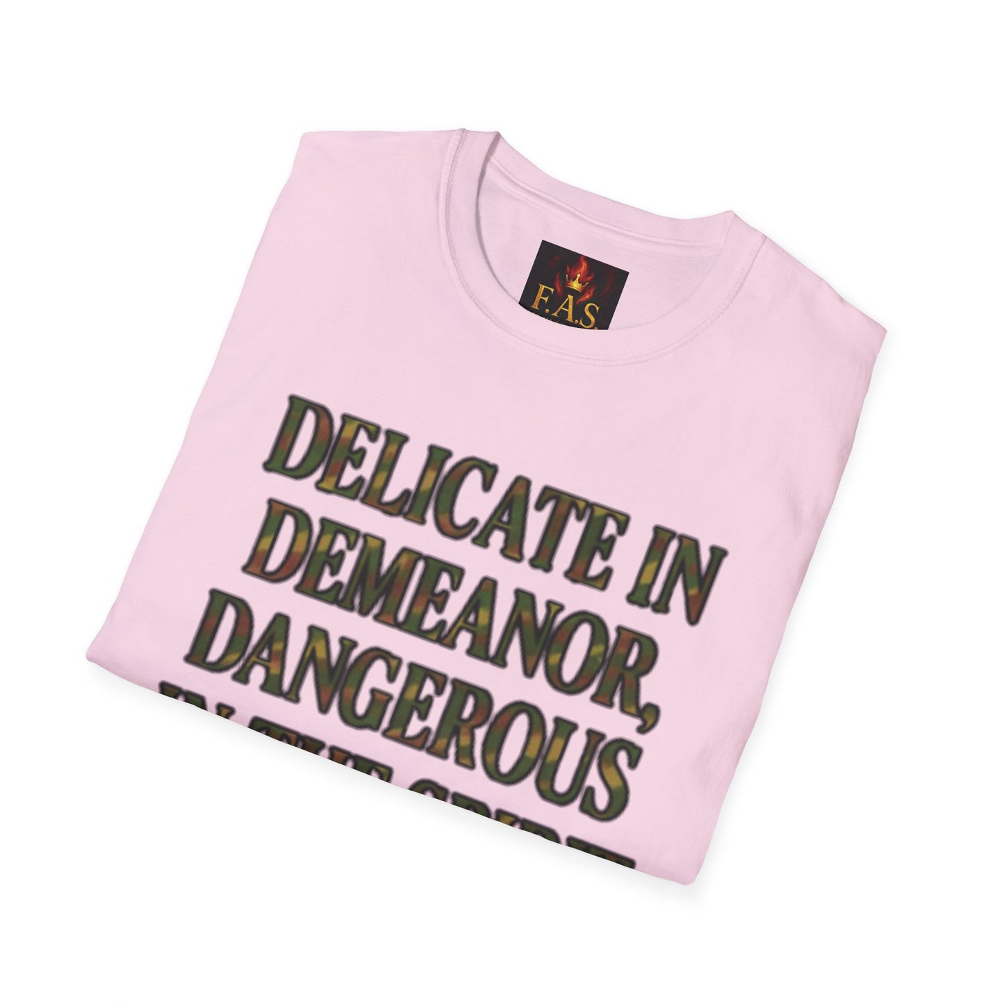 DELICATE IN DEMEANOR