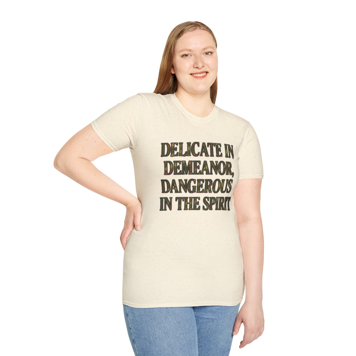 DELICATE IN DEMEANOR