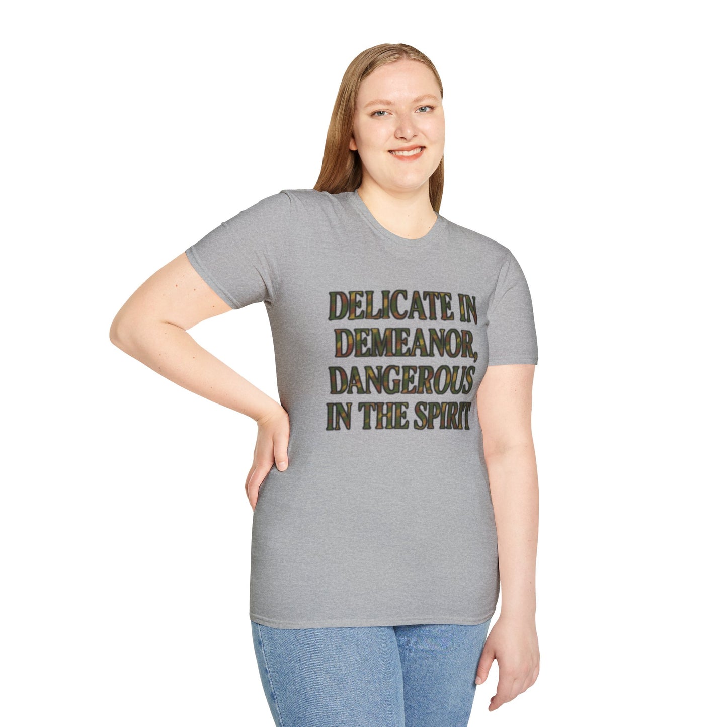DELICATE IN DEMEANOR