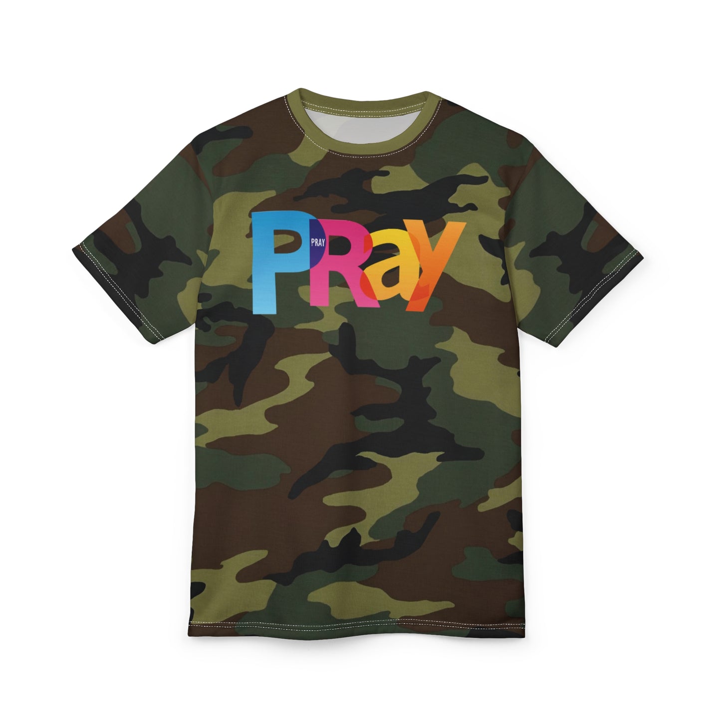 PRAY Camo Green