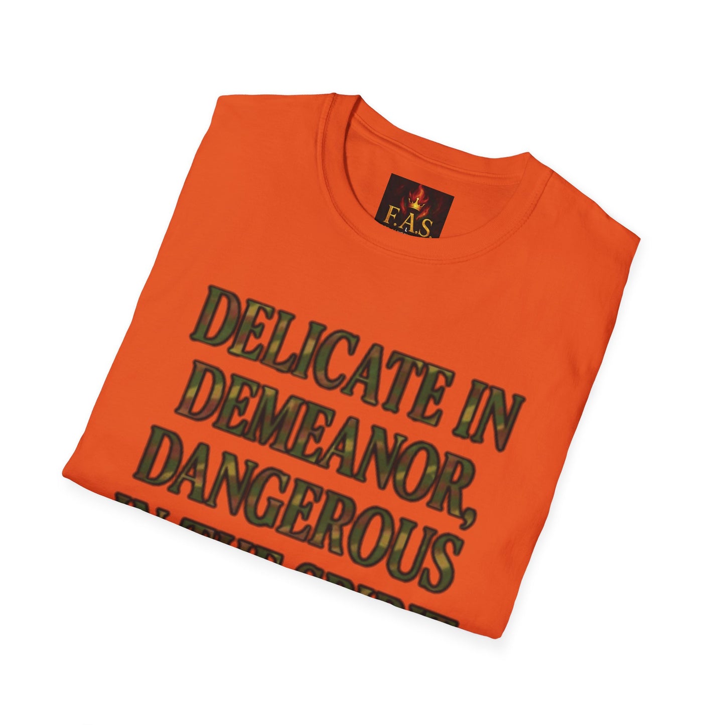 DELICATE IN DEMEANOR