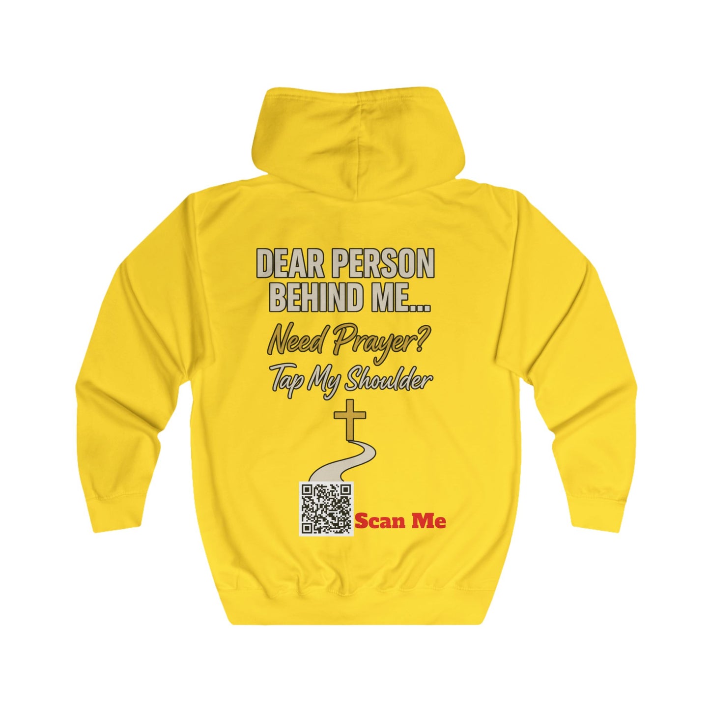 NEED PRAYER TAP DA BACK HOODIE