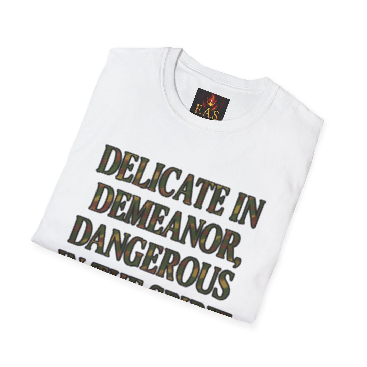 DELICATE IN DEMEANOR