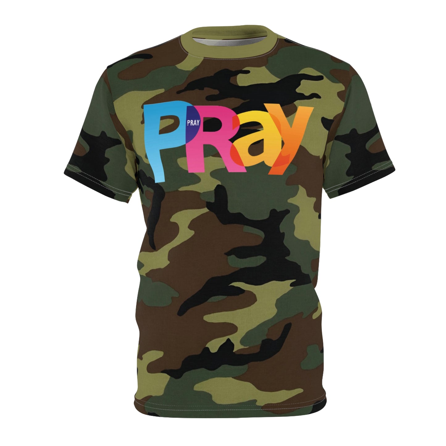 PRAY Camo Green