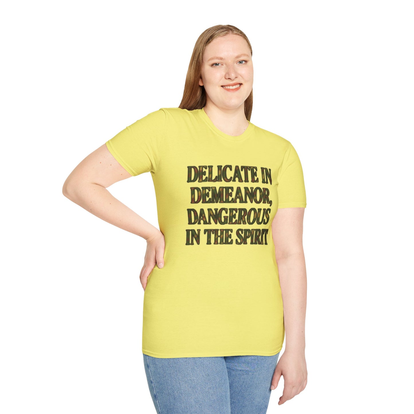 DELICATE IN DEMEANOR