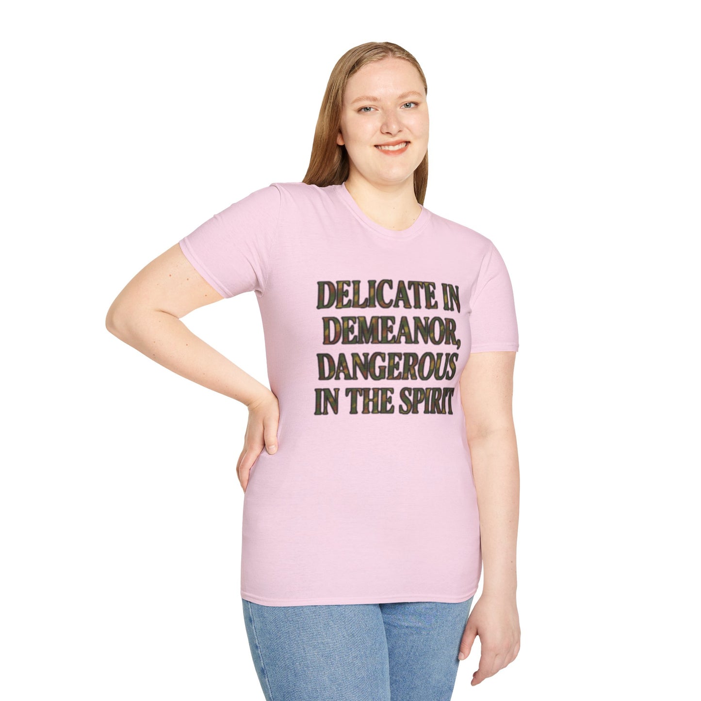 DELICATE IN DEMEANOR