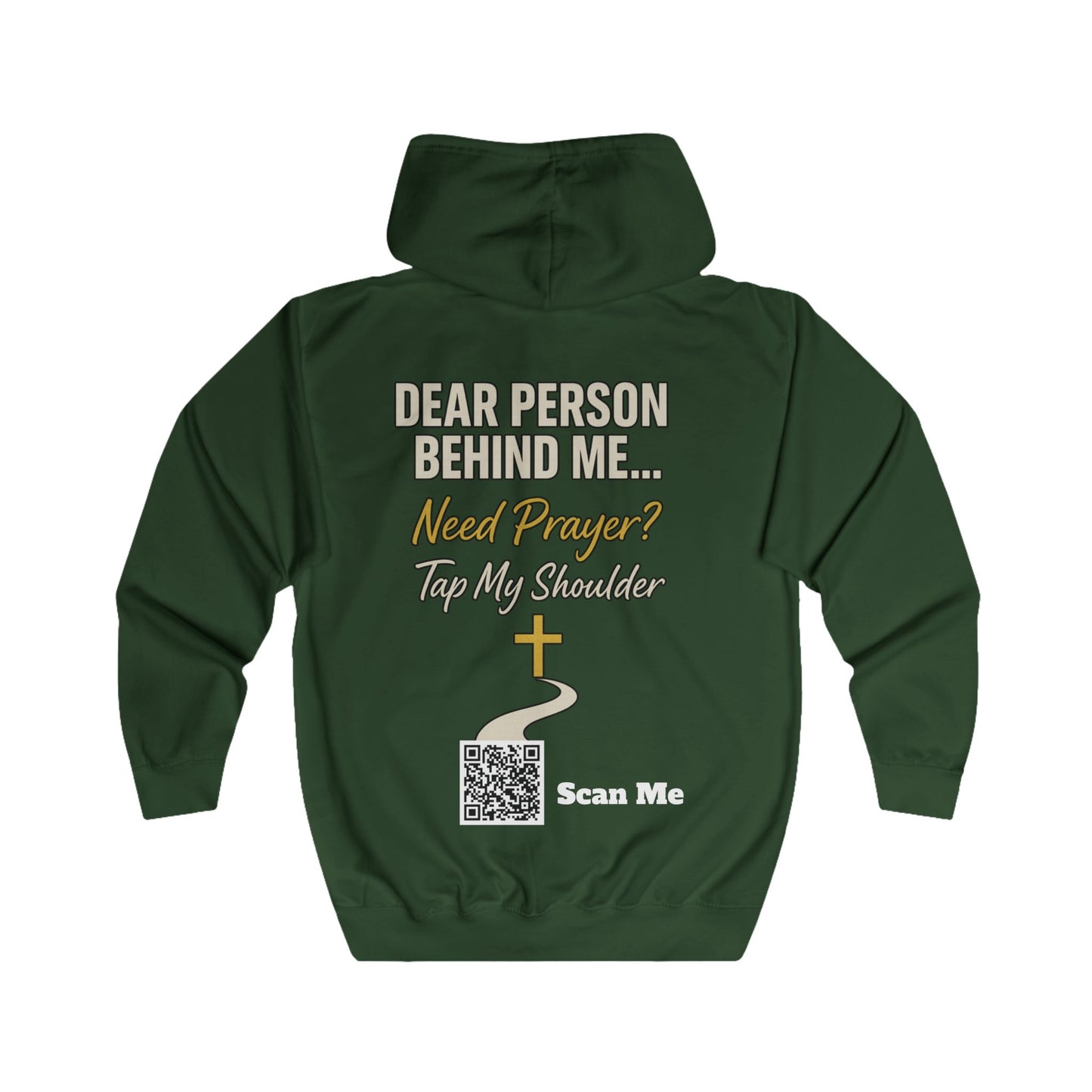 NEED PRAYER TAP DA BACK HOODIE
