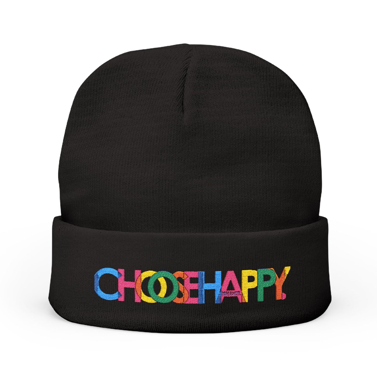 Choose Happy Beanie (Embroidery)