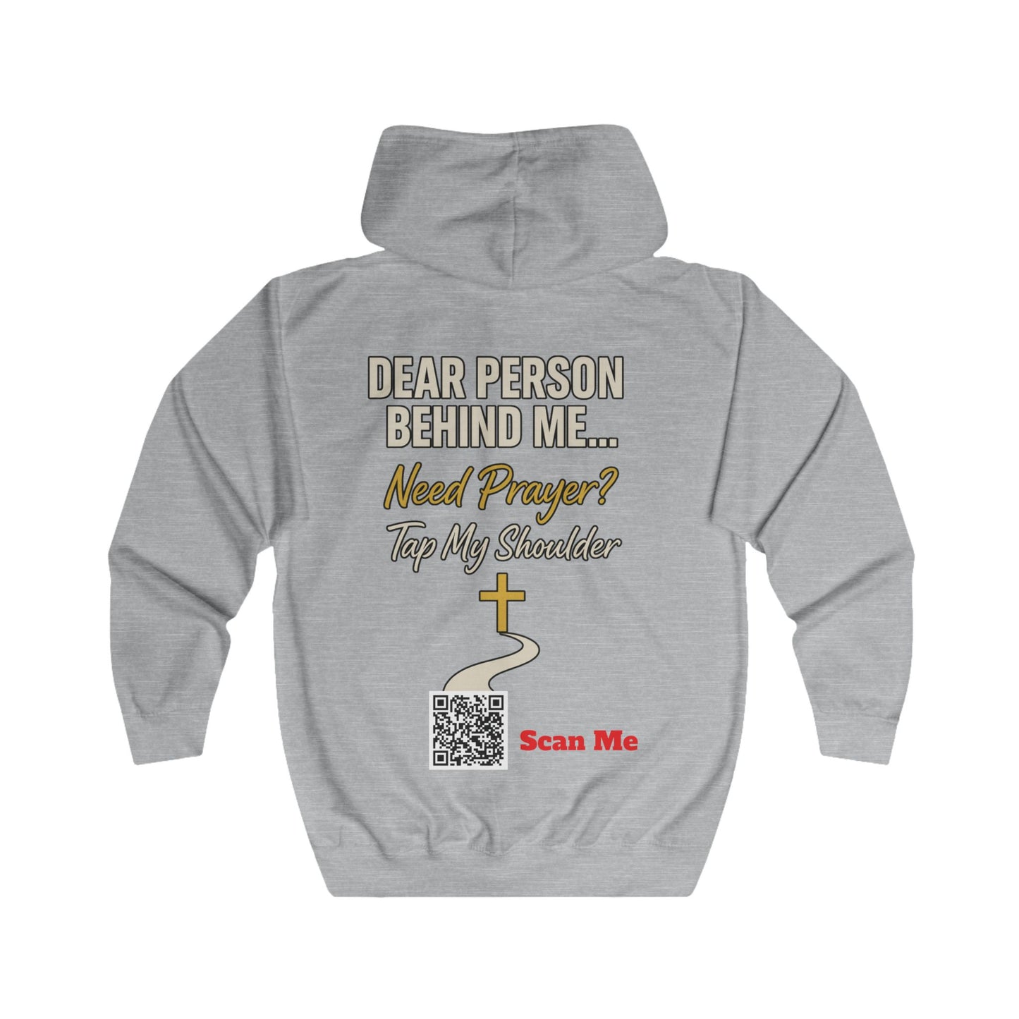 NEED PRAYER TAP DA BACK HOODIE