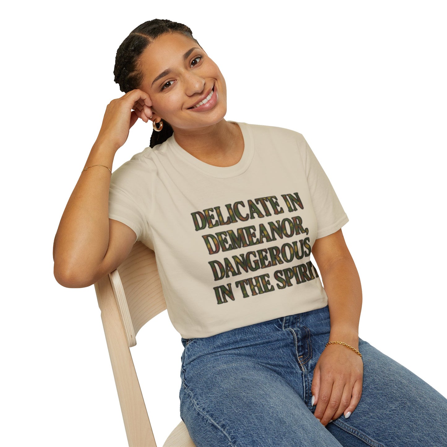 DELICATE IN DEMEANOR
