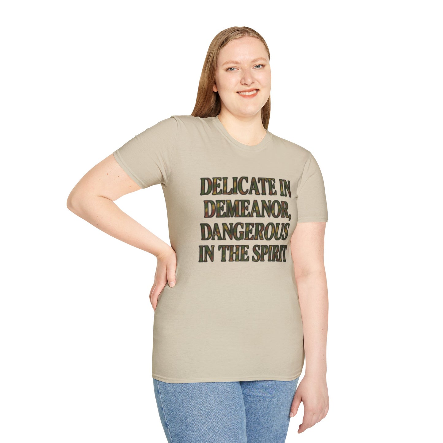 DELICATE IN DEMEANOR