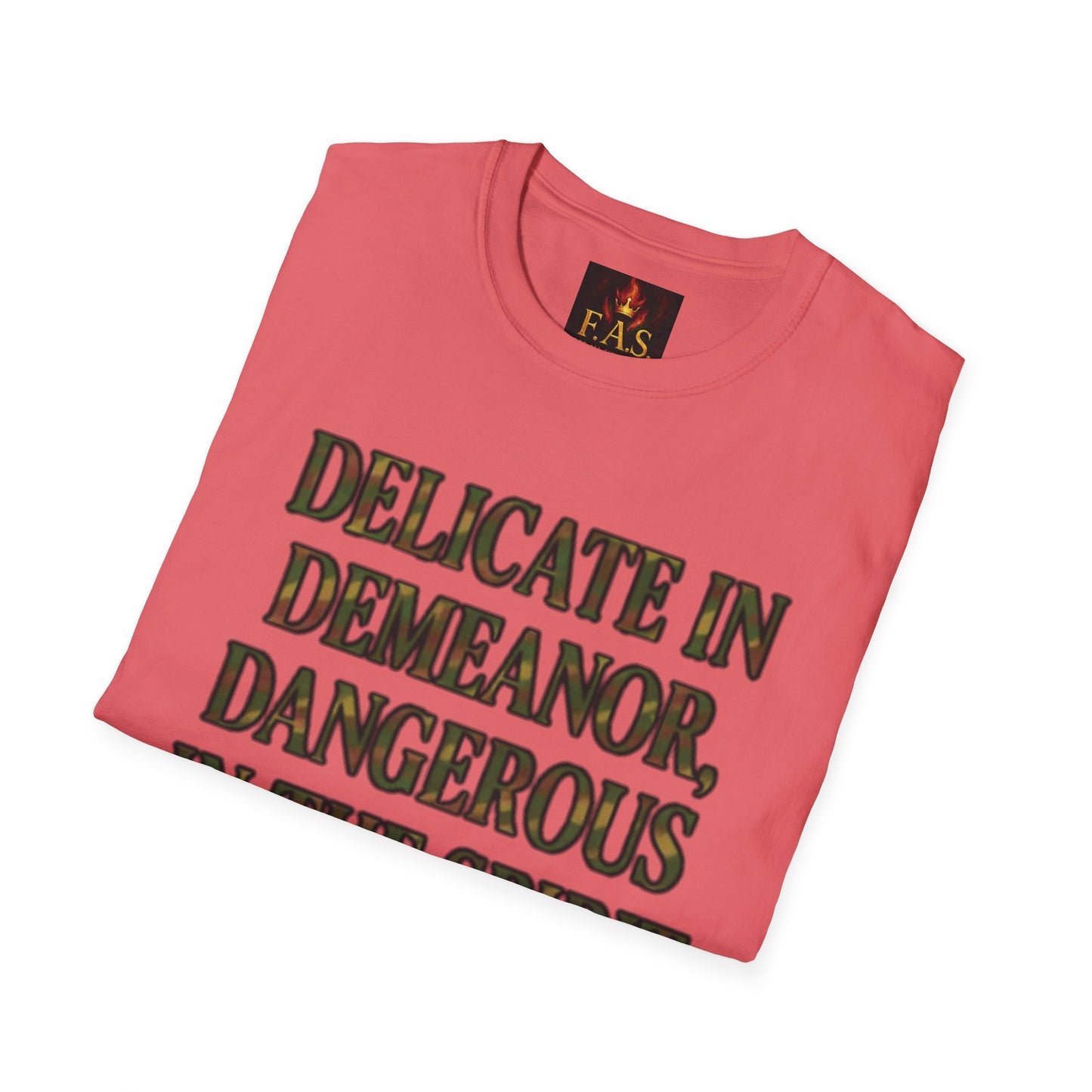 DELICATE IN DEMEANOR