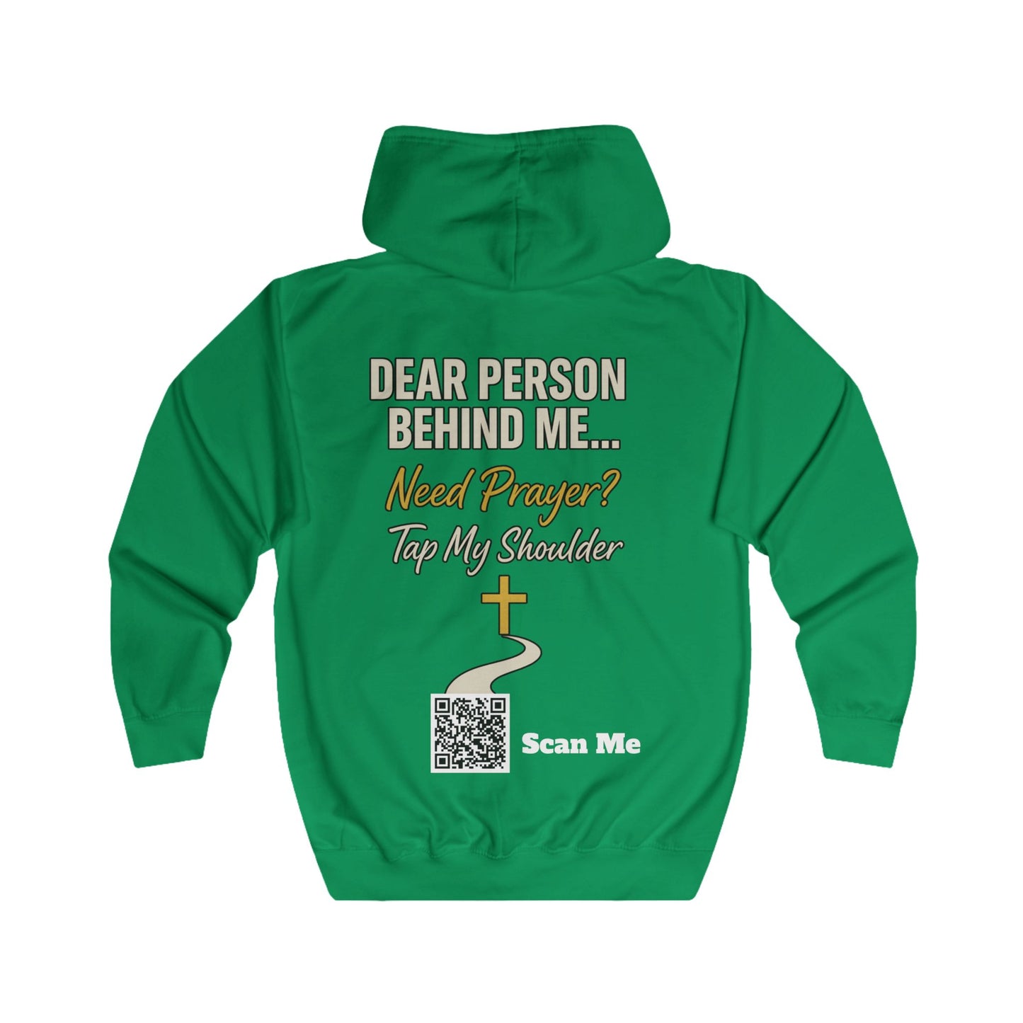NEED PRAYER TAP DA BACK HOODIE