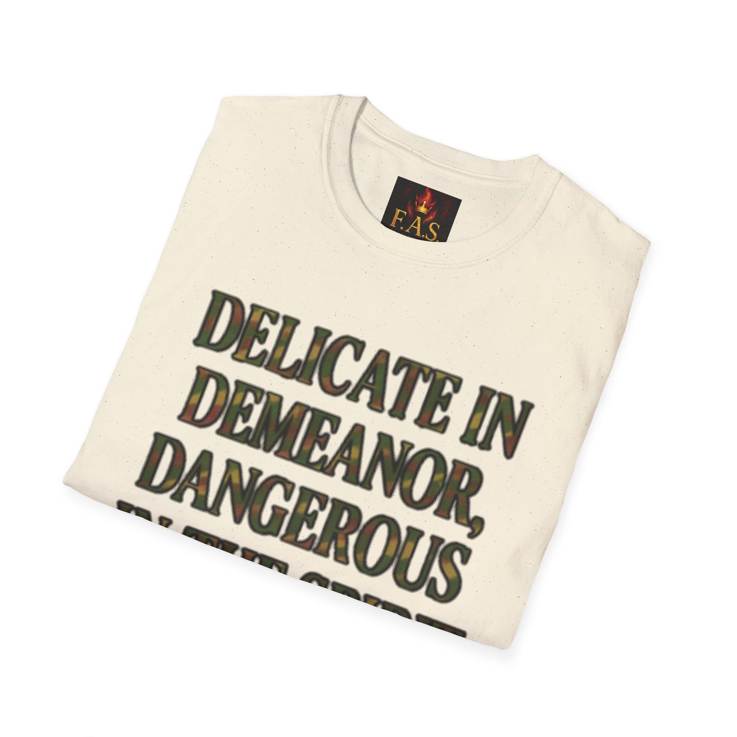 DELICATE IN DEMEANOR