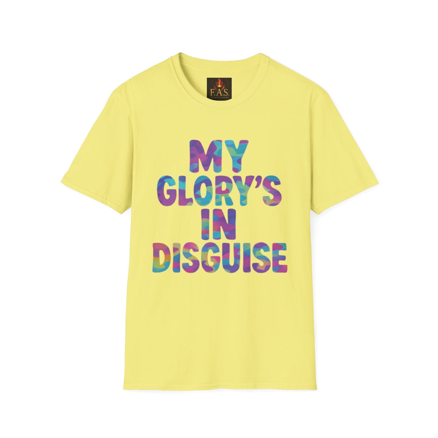 MY GLORY'S IN DISGUISE