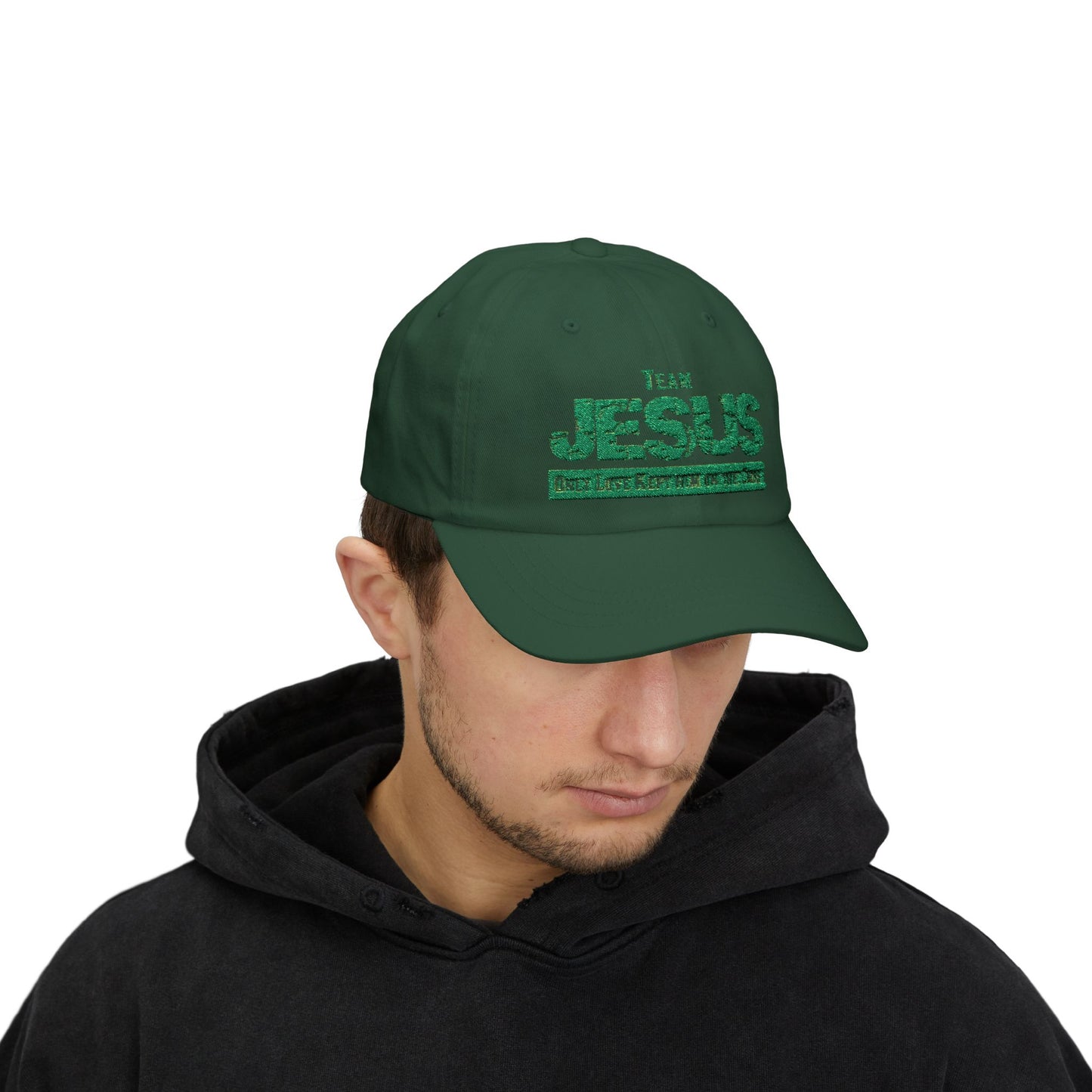 JESUS Hat Apple Green