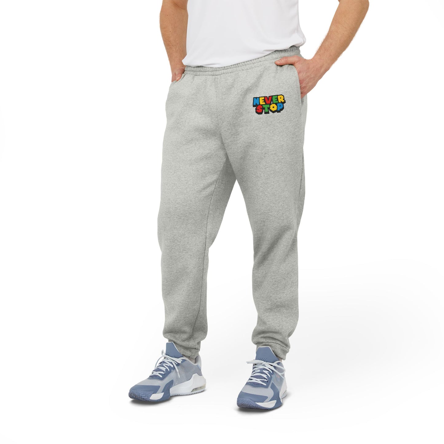 Adidas Unisex Fleece Joggers Never Stop