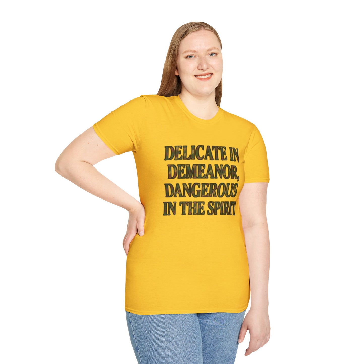 DELICATE IN DEMEANOR