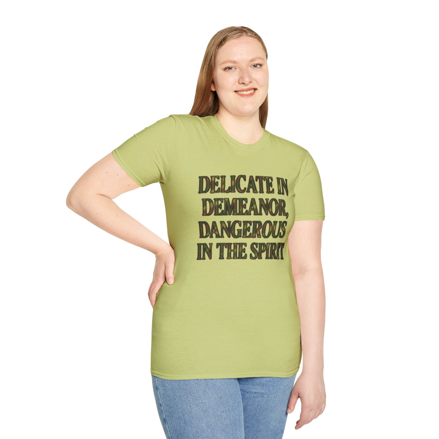 DELICATE IN DEMEANOR