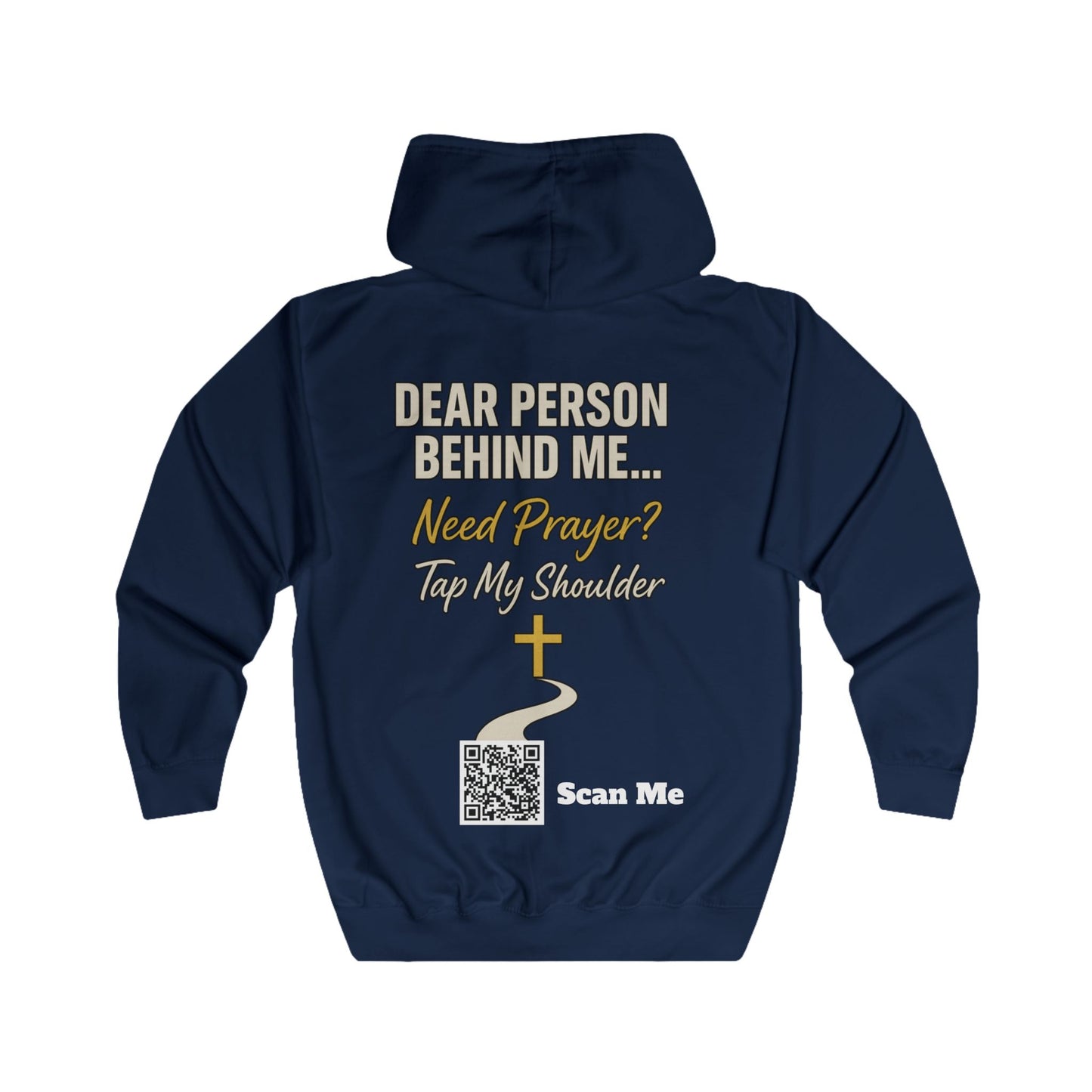NEED PRAYER TAP DA BACK HOODIE