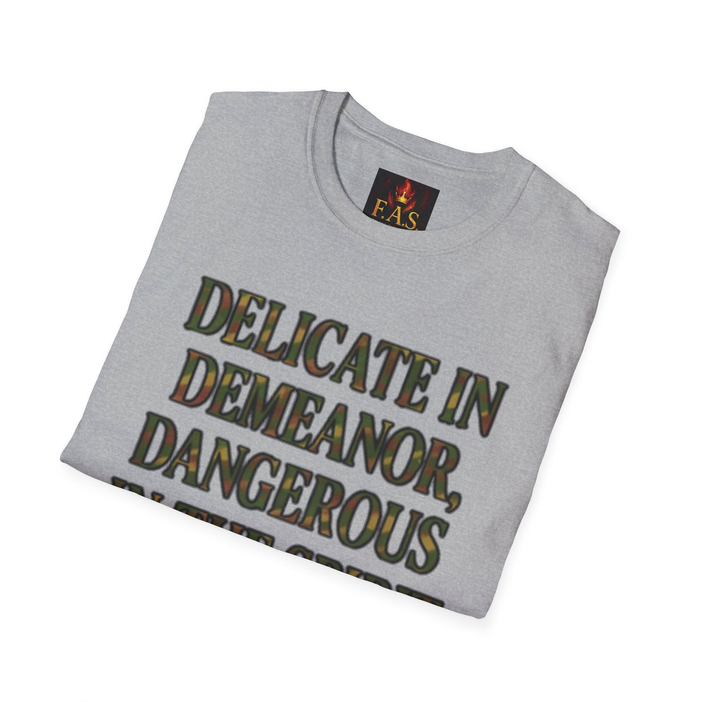 DELICATE IN DEMEANOR