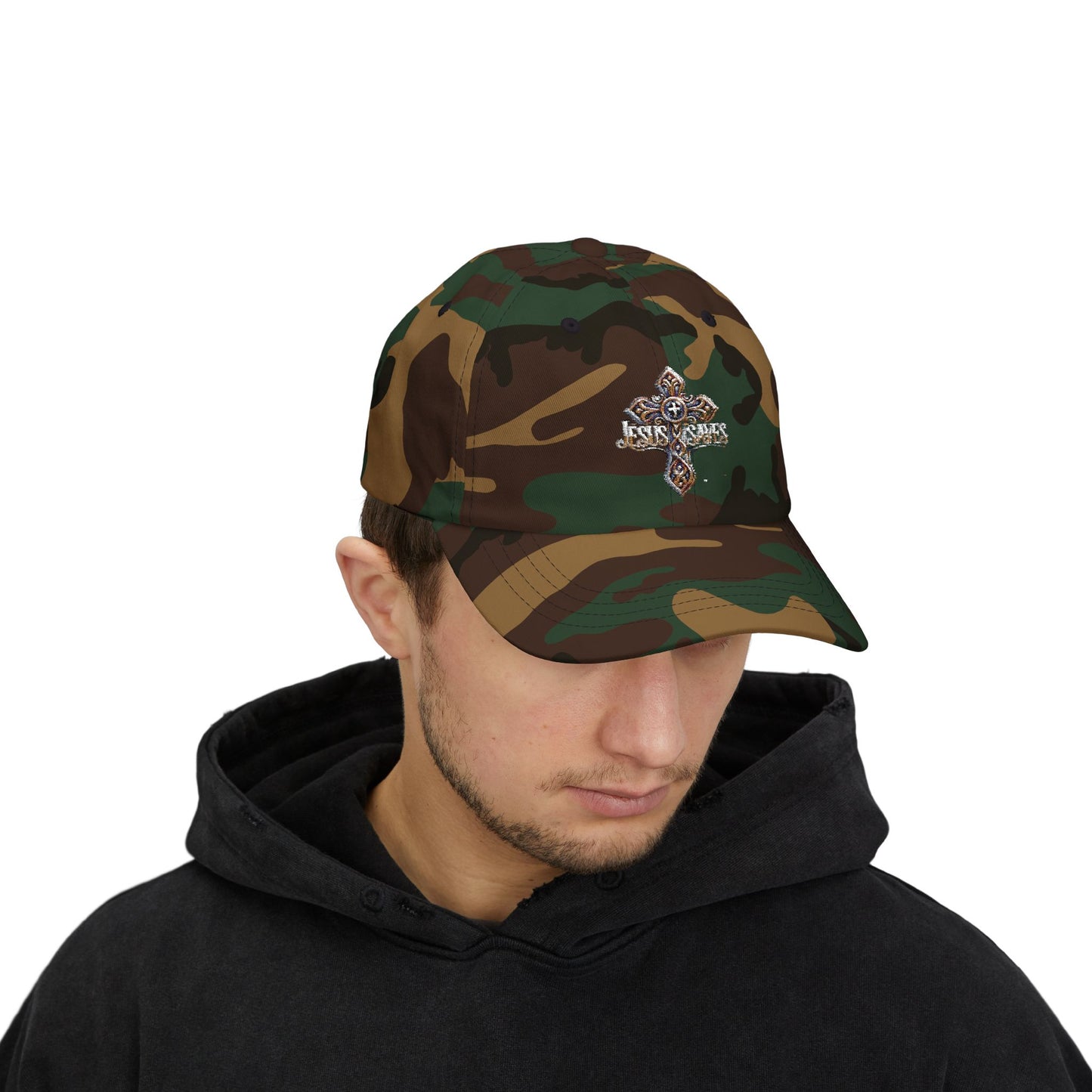 JESUS Saves Camo Hat