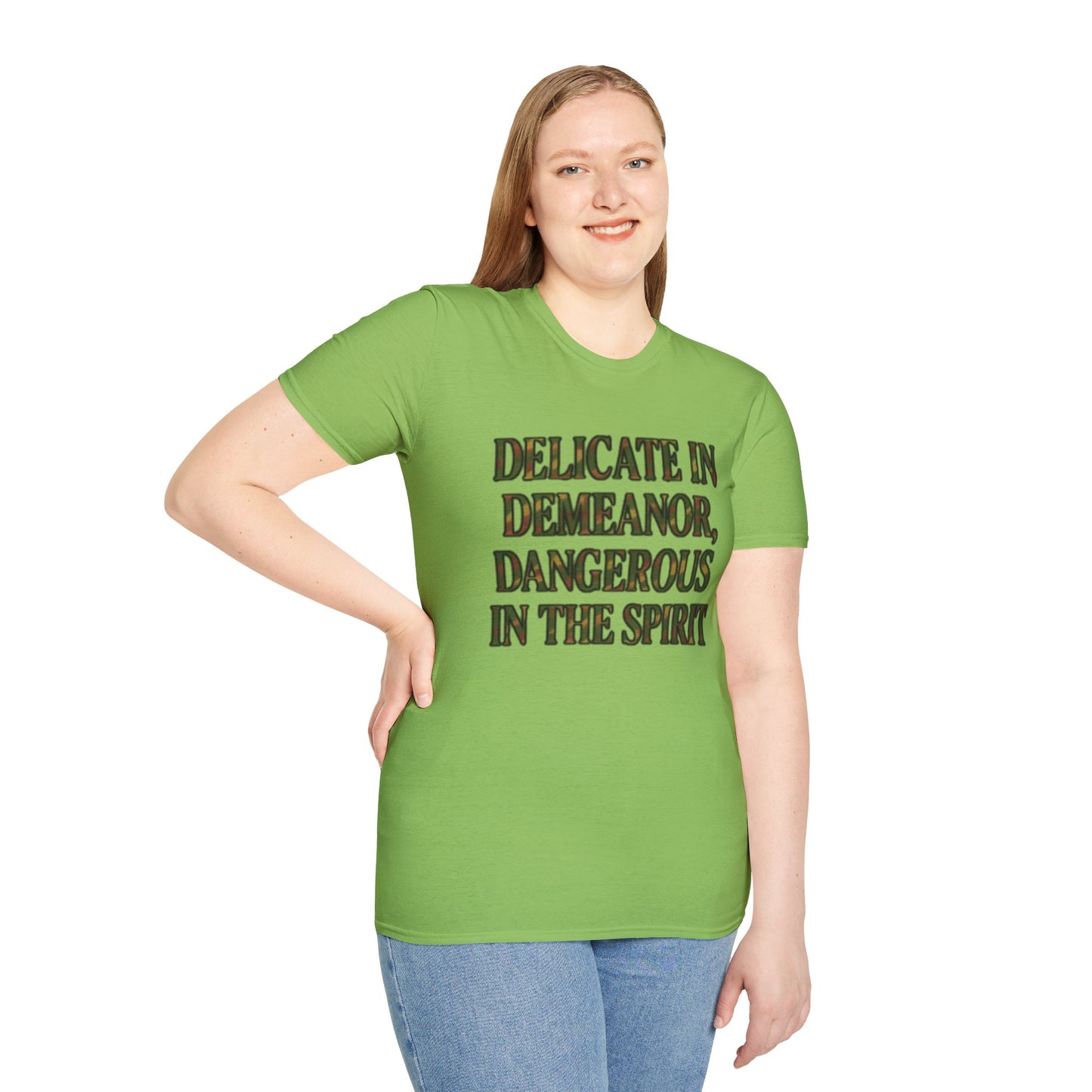 DELICATE IN DEMEANOR