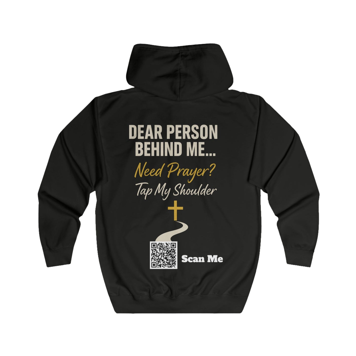 NEED PRAYER TAP DA BACK HOODIE