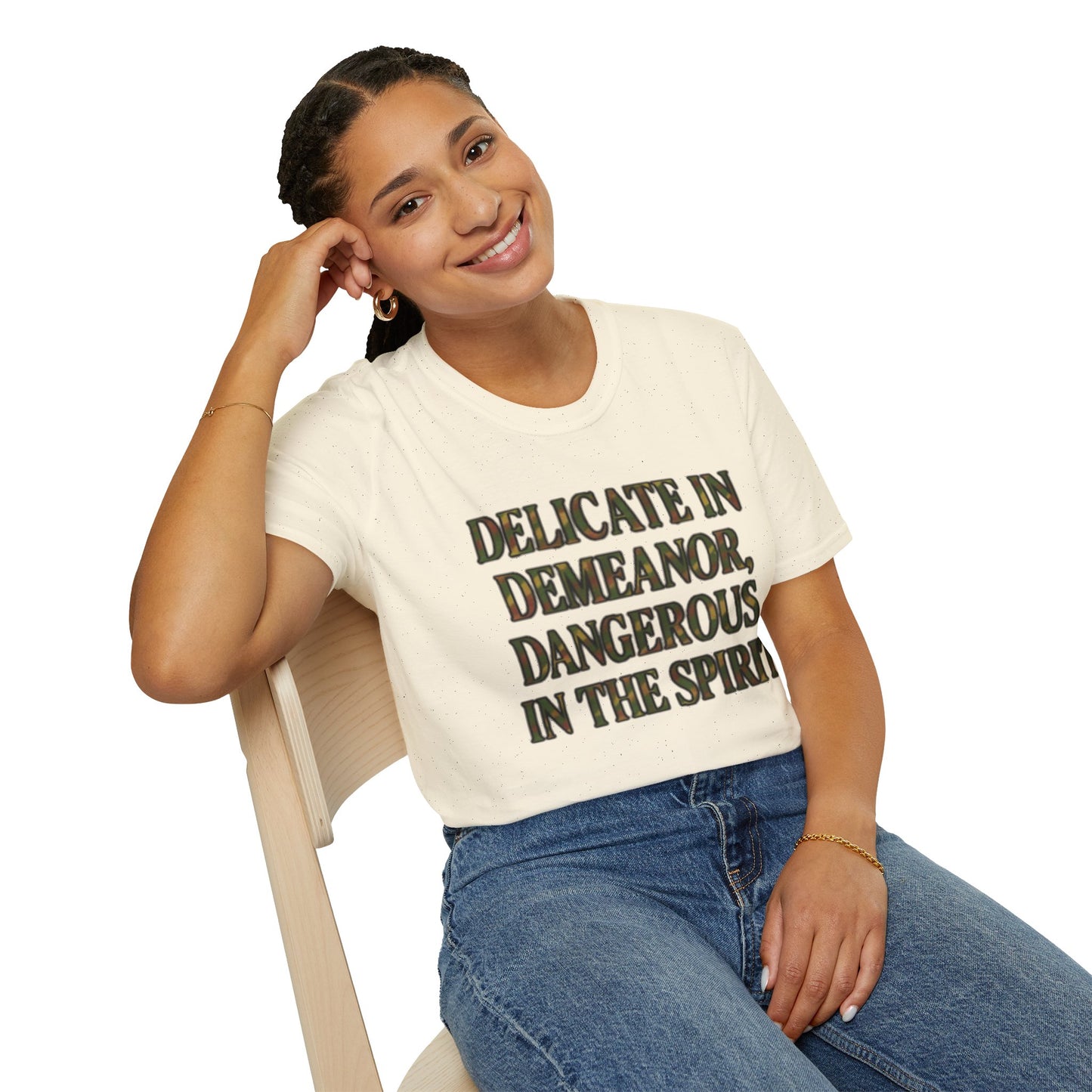 DELICATE IN DEMEANOR