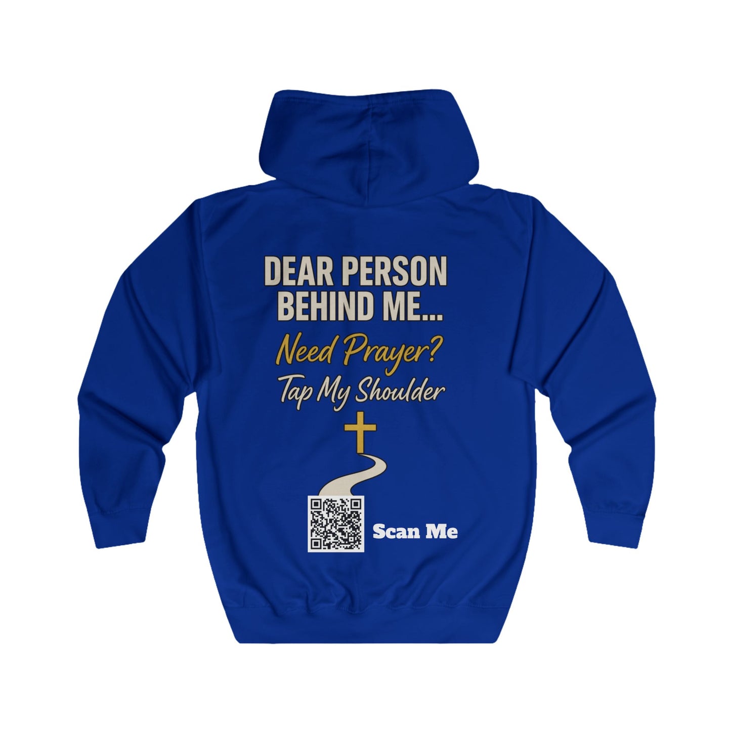 NEED PRAYER TAP DA BACK HOODIE