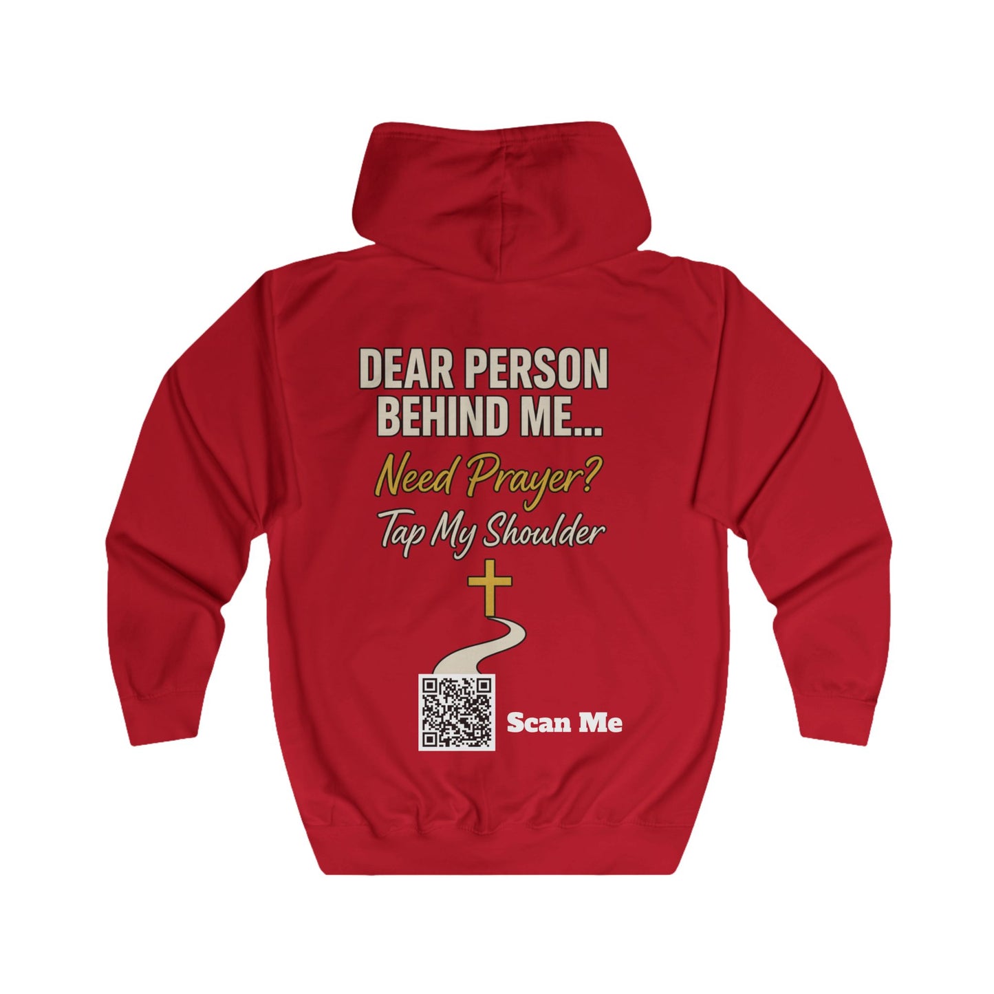 NEED PRAYER TAP DA BACK HOODIE