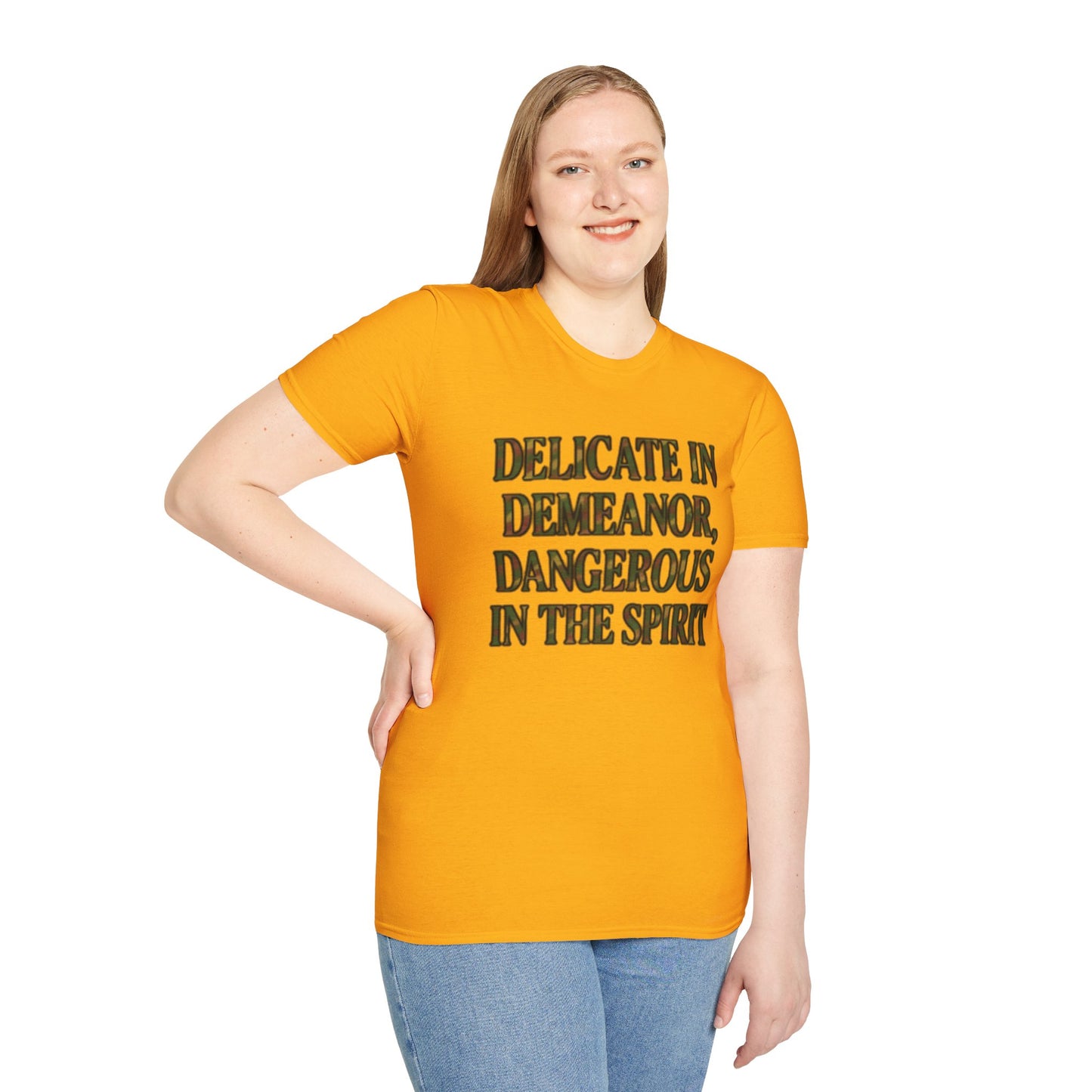 DELICATE IN DEMEANOR