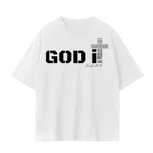 GOD It Unisex Seamless T-Shirt Black Print
