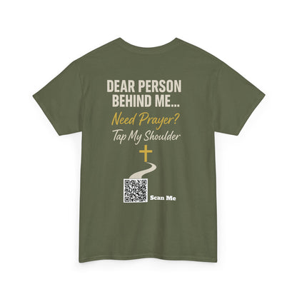 Need Prayer Tap Da Back