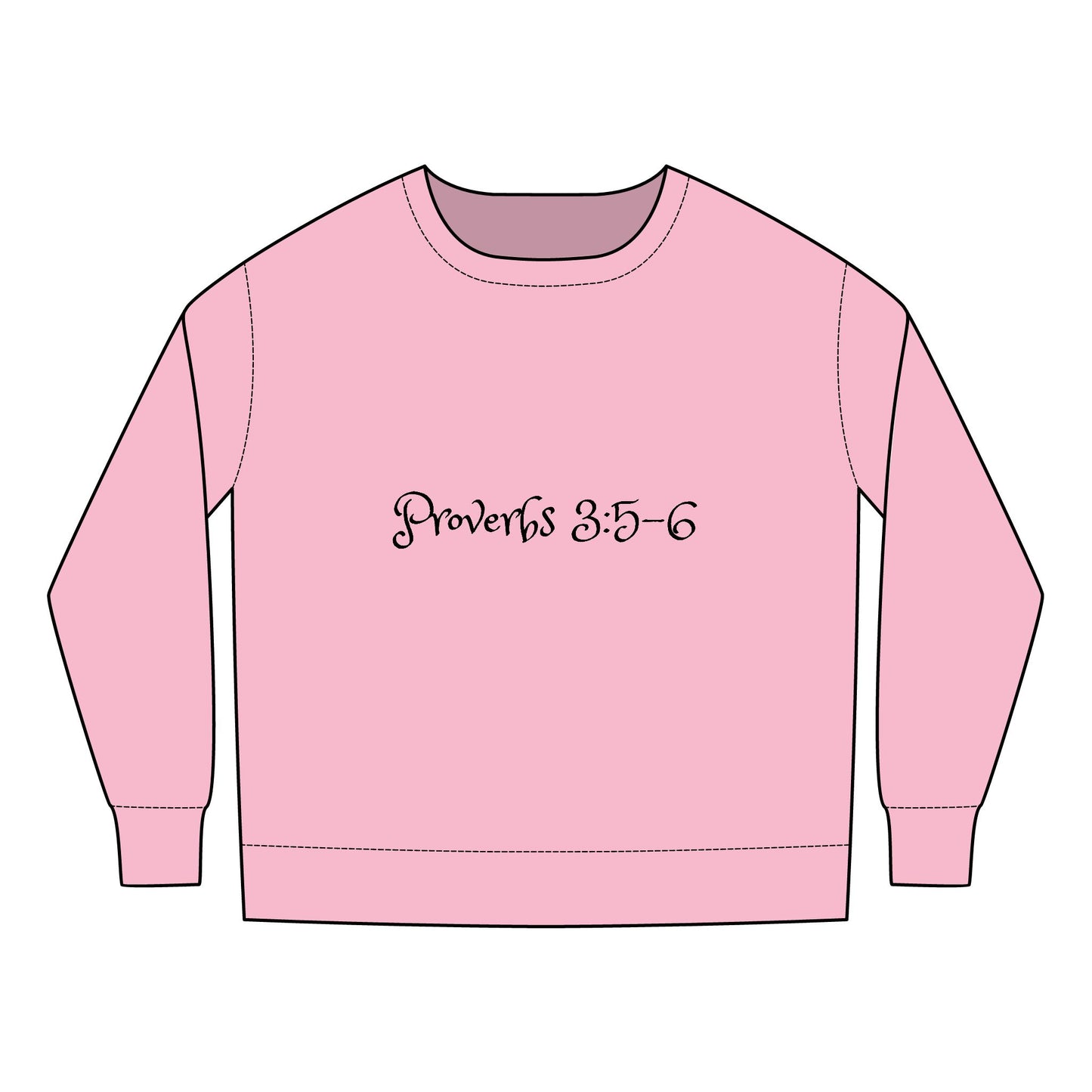 Proverbs 3:5-6 Toddler Sweatshirt