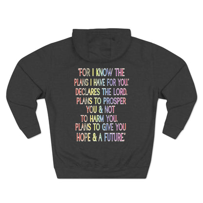 JEREMIAH 29:11 Fleece Hoodie