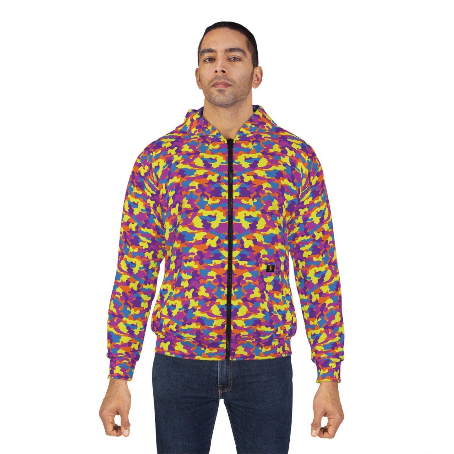 MULTICOLOR CAMO HOODIE