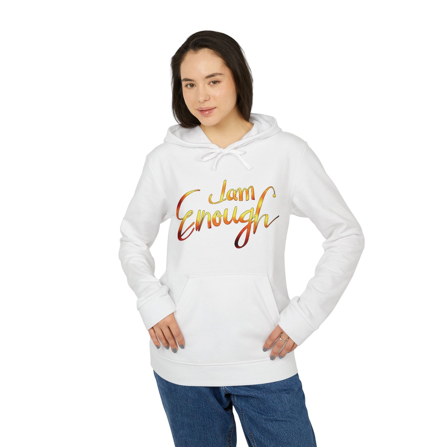 Adidas Unisex Fleece Hoodie I Am Enough