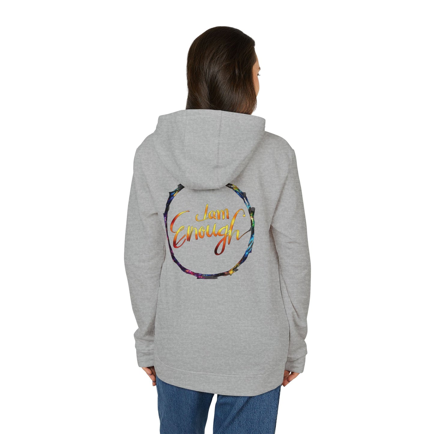 Adidas Unisex Fleece Hoodie I Am Enough