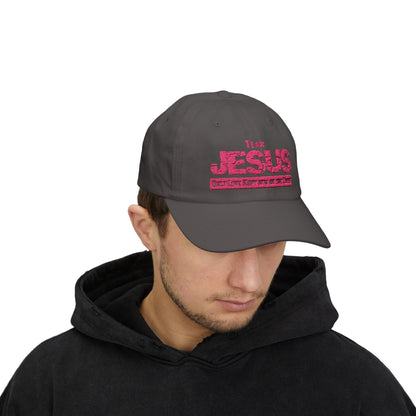 JESUS Hat Hot Pink