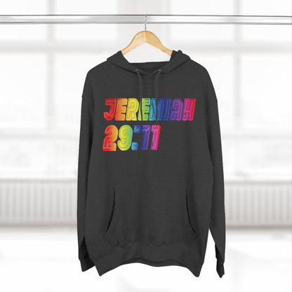 JEREMIAH 29:11 Fleece Hoodie