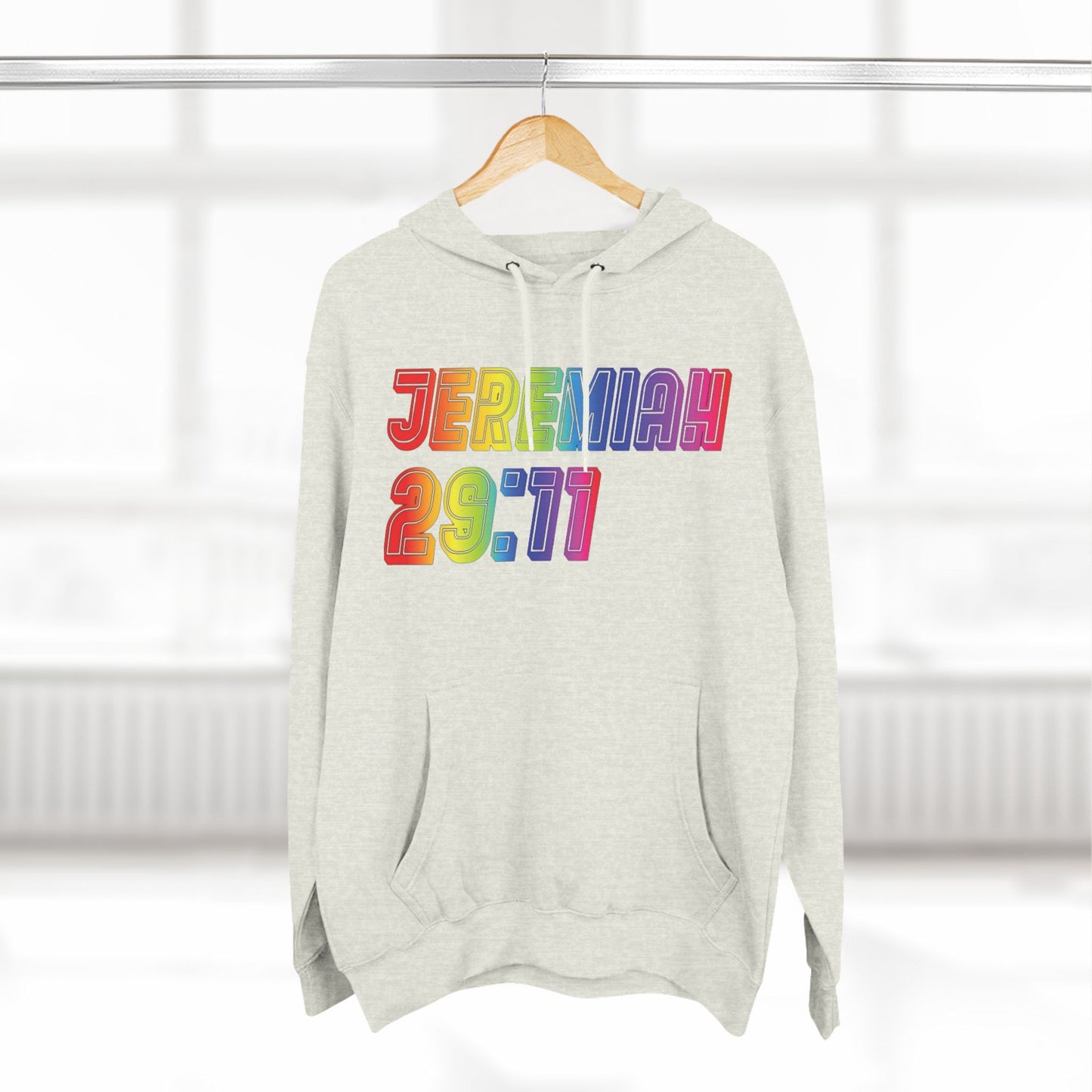 JEREMIAH 29:11 Fleece Hoodie