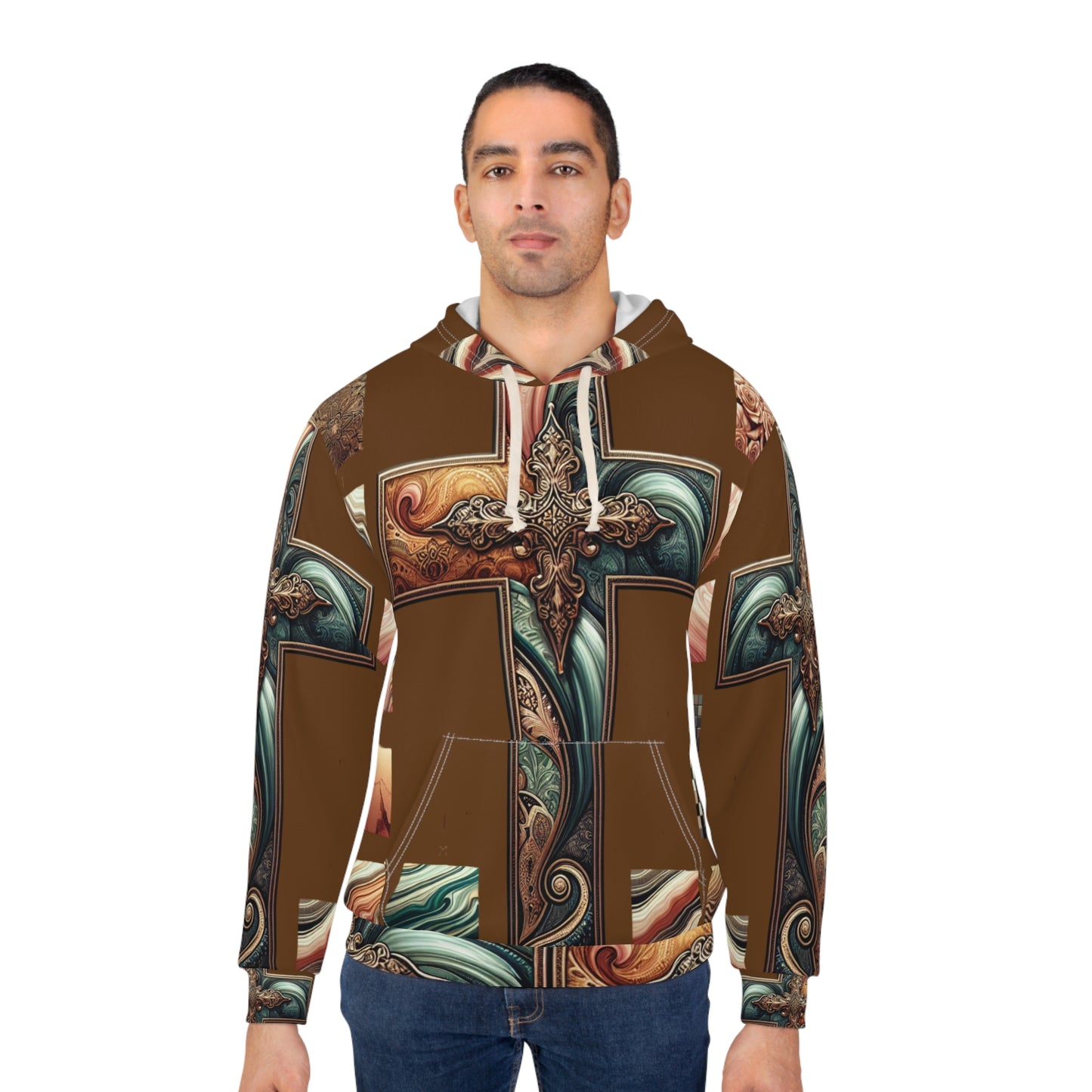 Battle Ready Unisex hoodie Brown