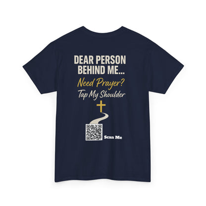 Need Prayer Tap Da Back