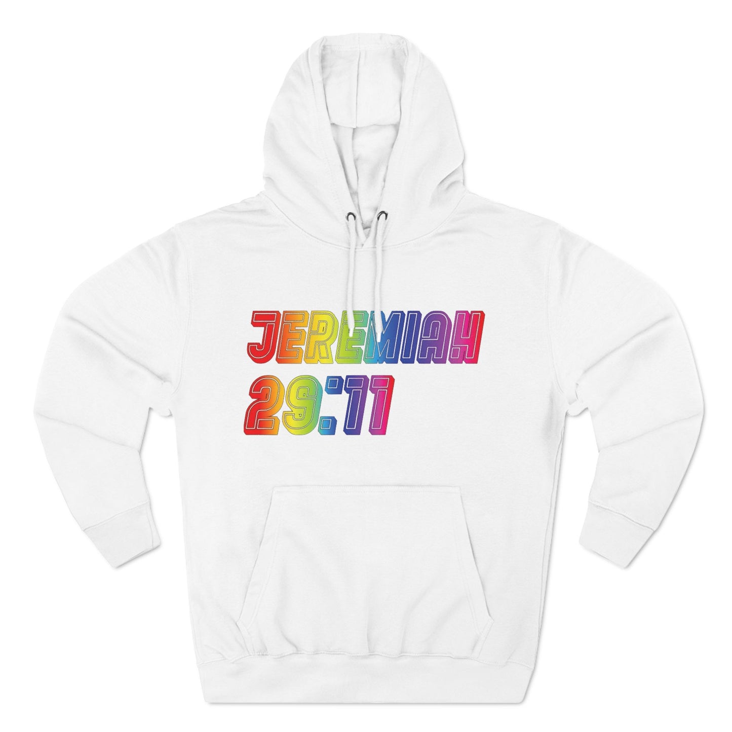 JEREMIAH 29:11 Fleece Hoodie