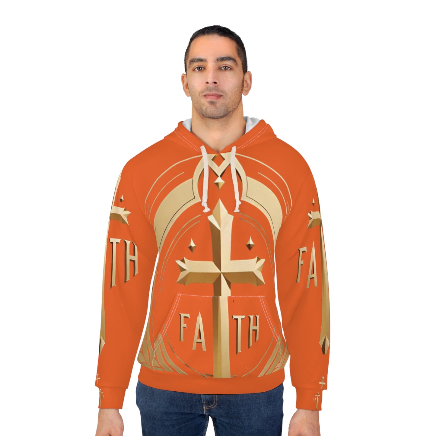 REDDY FAITH HOODIE ORANGE