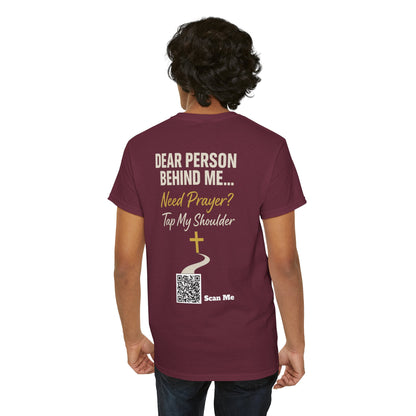 Need Prayer Tap Da Back